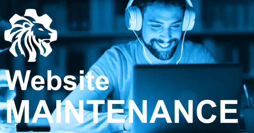 Why Regular CMS Updates Keep Your Website Secure and Fast 5 Man reviewing website maintenance checklist, ensuring all elements are functioning smoothly, symbolizing Upsolut’s ongoing website care services.